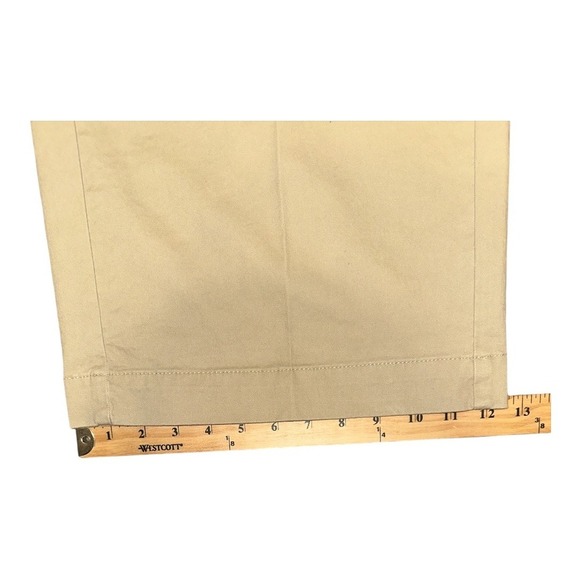 Old Navy Womens Extra High Waisted Super Wide Leg Khaki Chino Pants, Size 8 & 10 - Picture 7 of 9